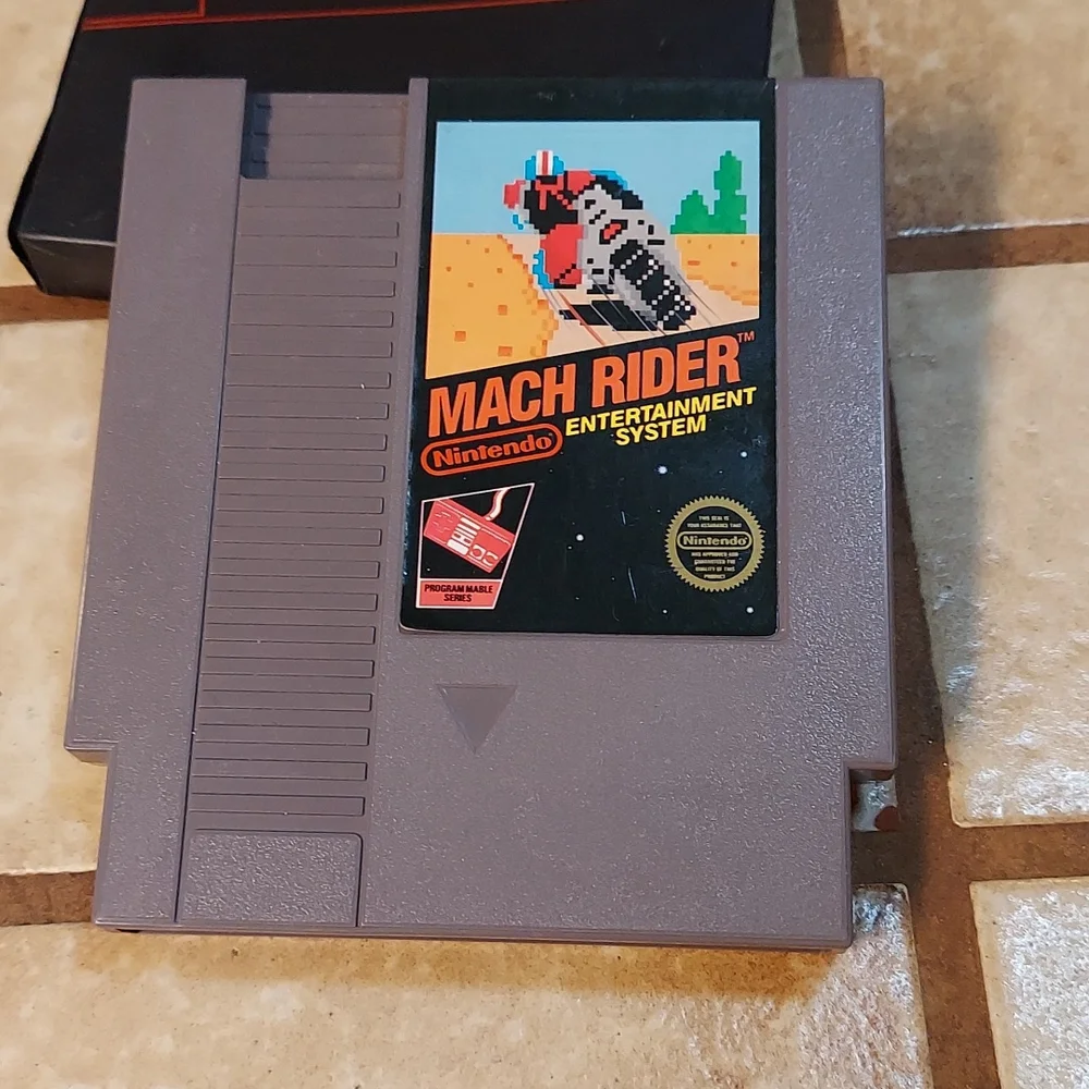 Nintendo NES Mach Rider Game - Picture 2 of 9